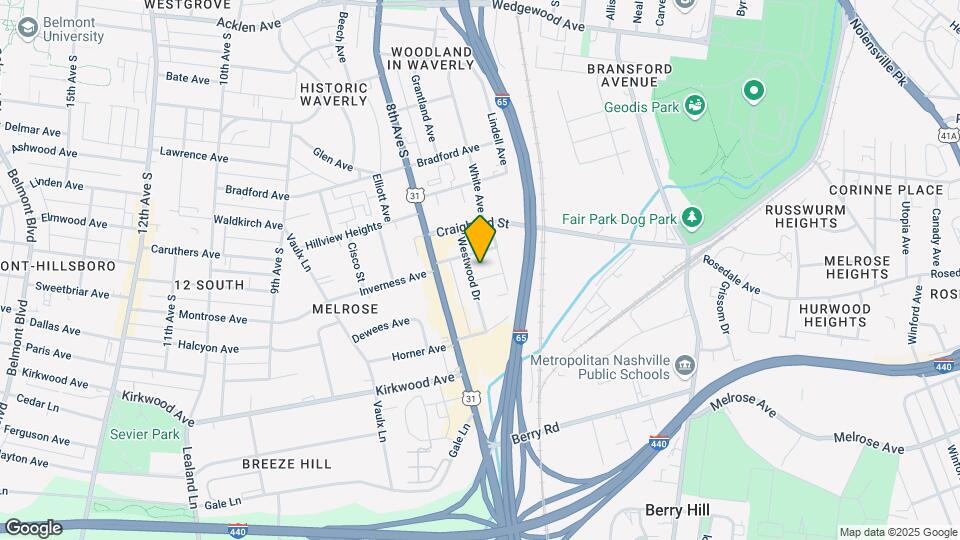 2604 Westwood Dr Mapa y Detalles de la Ubicación