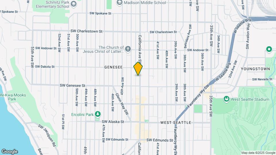 4133 California Ave SW Map and Location Details
