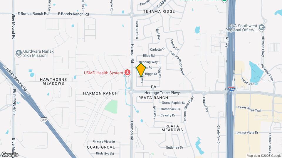 9625 Polk Ave Map and Location Details