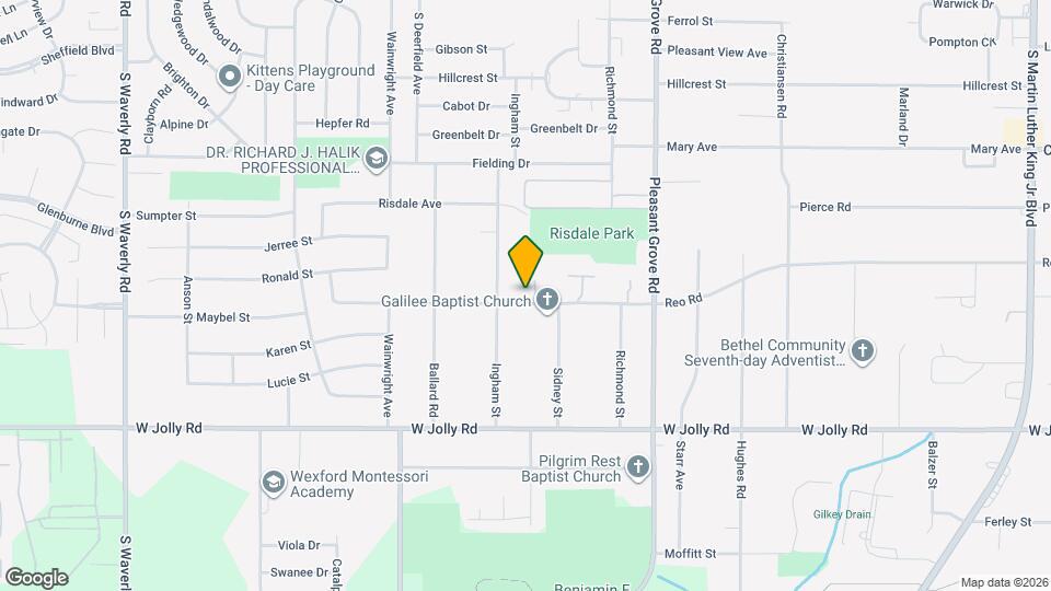 2614 Reo Rd Mapa y Detalles de la Ubicación