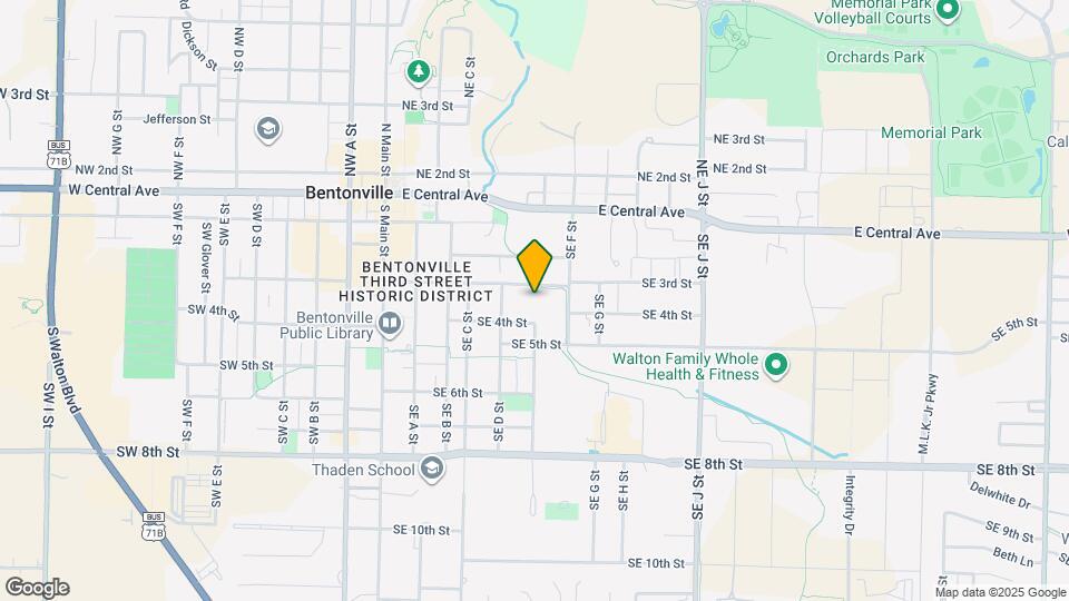 Town Branch Mapa y Detalles de la Ubicación