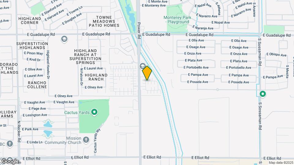 6833 E Posada Cir Map and Location Details