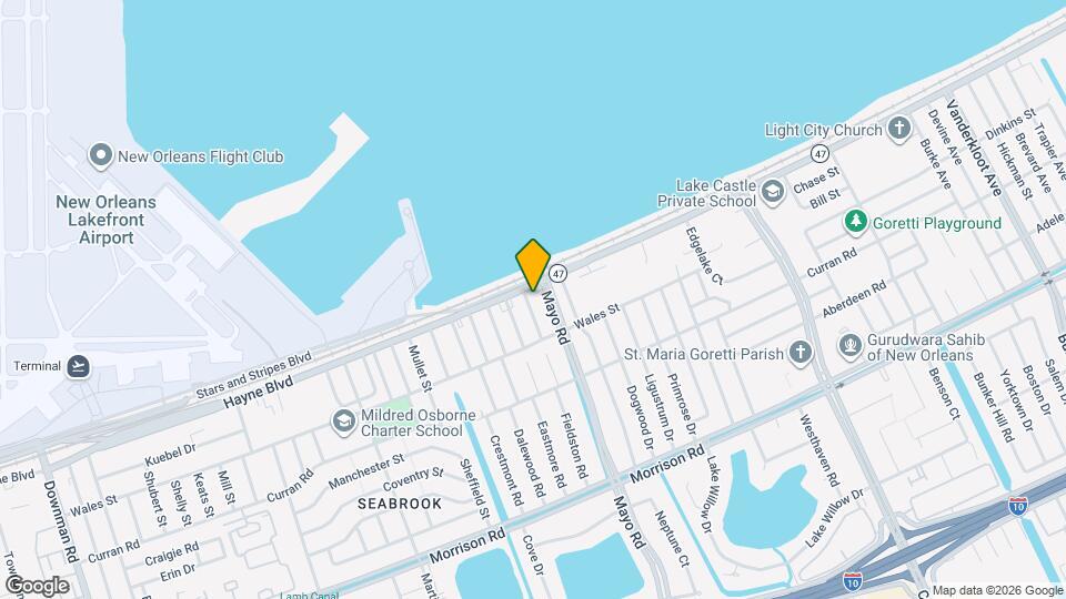 8025 Pompano St Map and Location Details