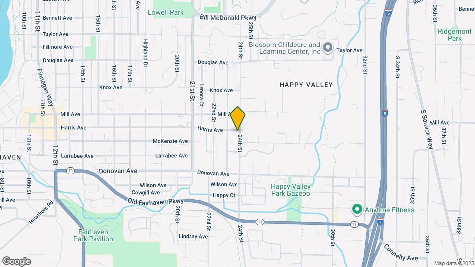 2314 Harris Ave Map and Location Details