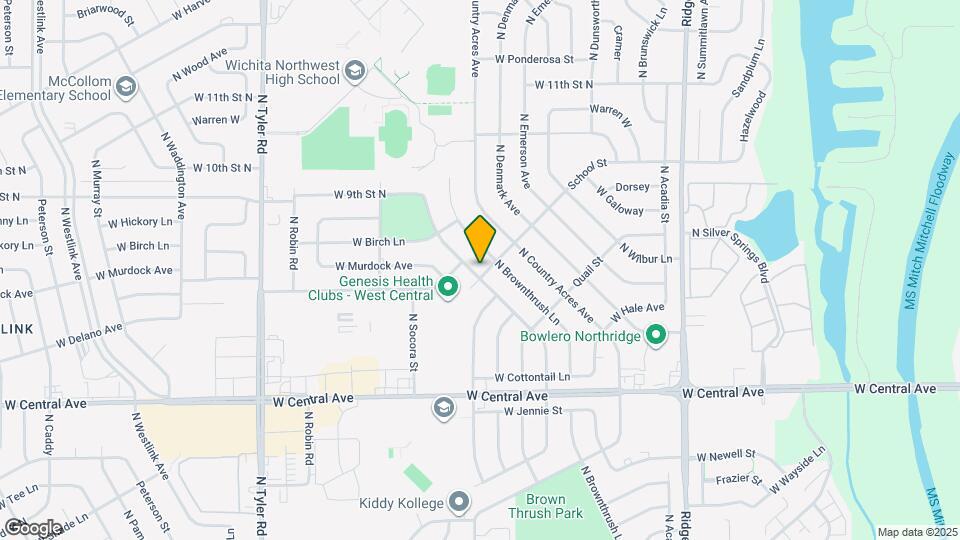 900 N Redbarn Ln Map and Location Details