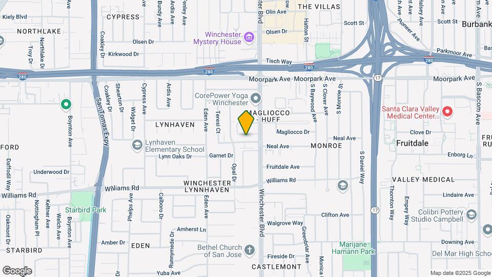 3155 Neal Ave Mapa y Detalles de la Ubicación