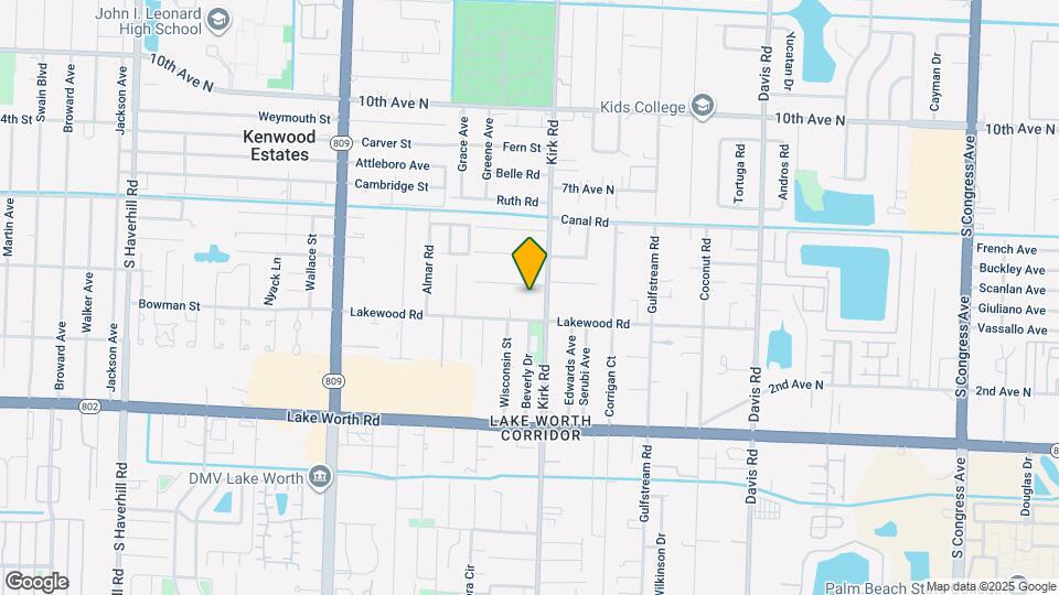 4036 Luzon Ave Map and Location Details