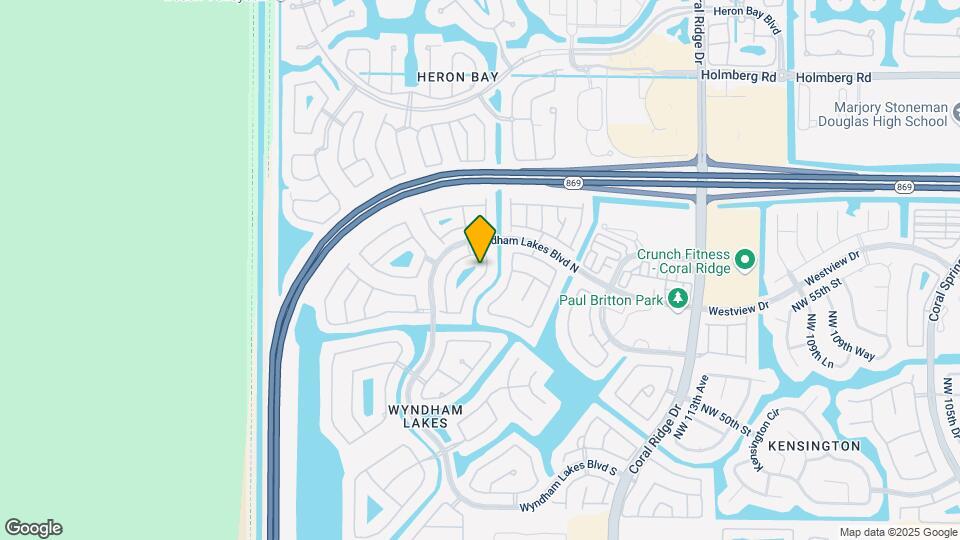 5436 NW 121st Ave Map and Location Details