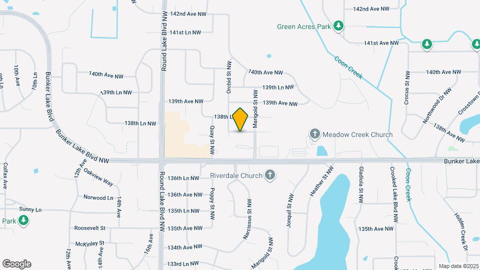 3336 138th Ave NW Mapa y Detalles de la Ubicación
