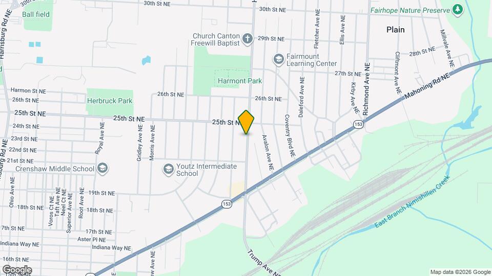 2321 Harmont Ave NE Map and Location Details
