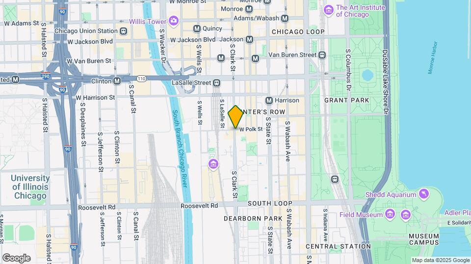 803 S Clark St Map and Location Details