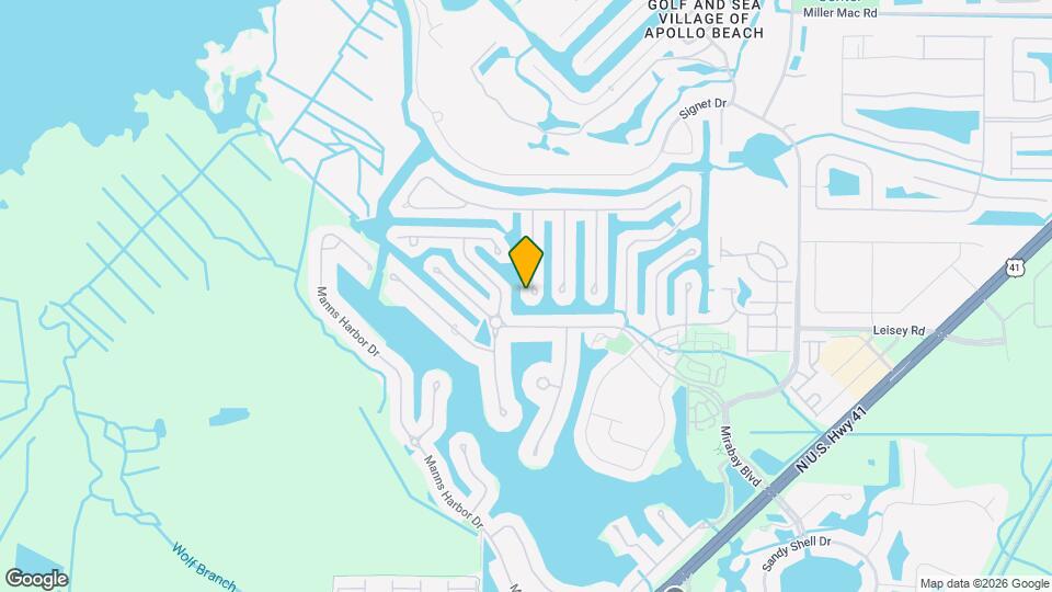 5704 Sea Trout Pl Map and Location Details