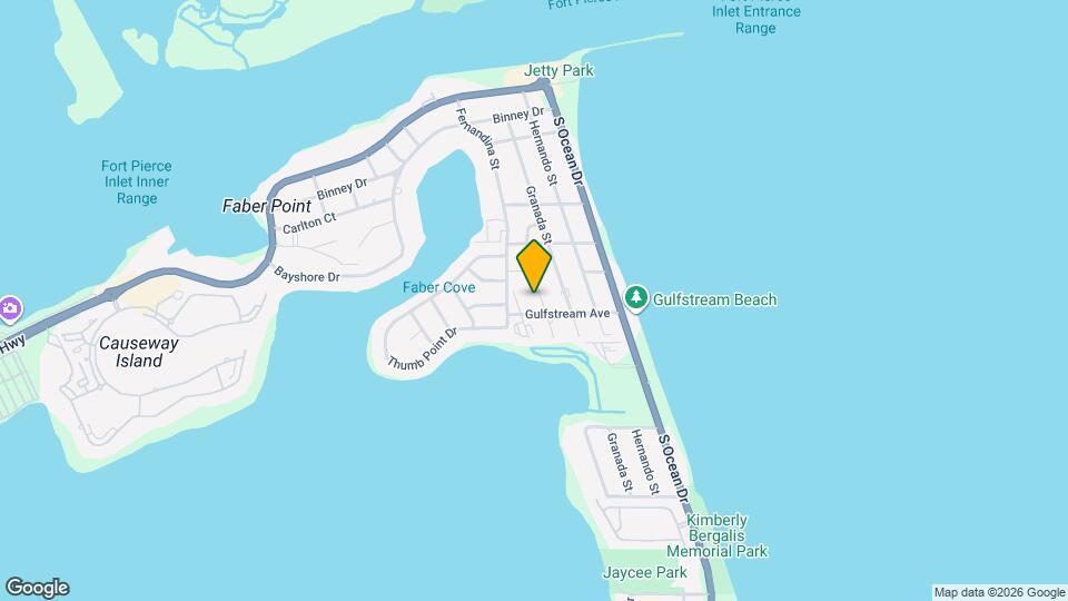 645 Beachcomber Ln Mapa y Detalles de la Ubicación