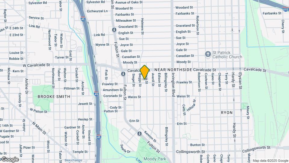 4601 Hain St Map and Location Details