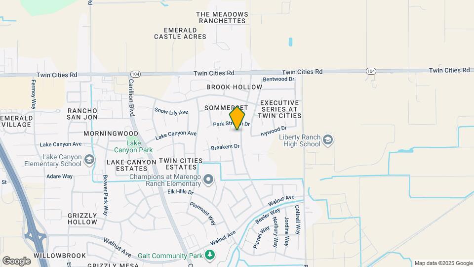 1120 Park Terrace Dr Map and Location Details