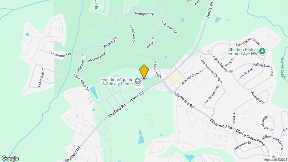 850 Windy Falls Dr Map and Location Details