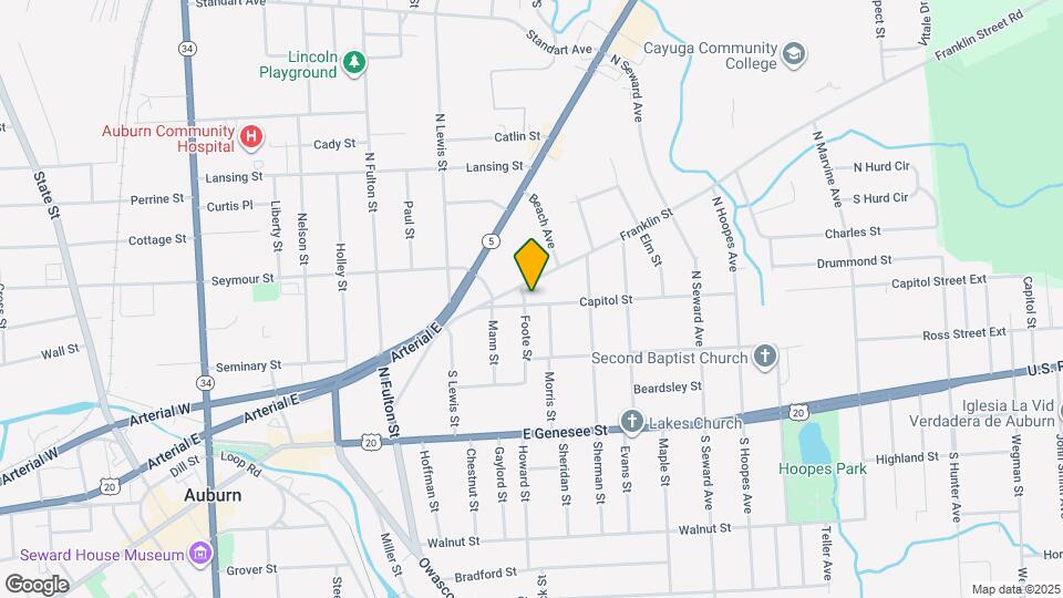 8 Foote St, Unit Upper Mapa y Detalles de la Ubicación