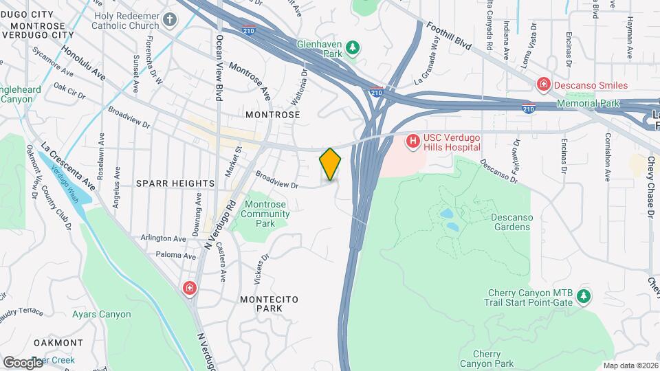 2316 Broadview Dr, Unit 2316 Map and Location Details