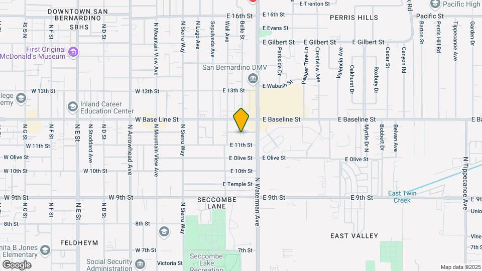 253 E Orange St Map and Location Details