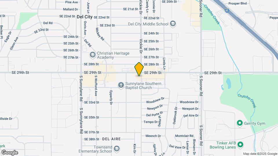 4628 SE 29th St Map and Location Details