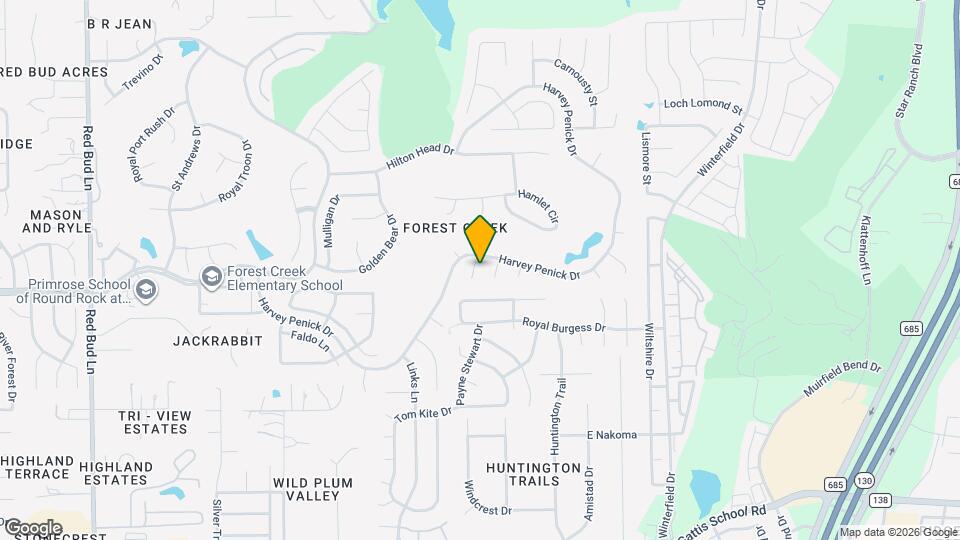 3805 Pebble Ct Map and Location Details