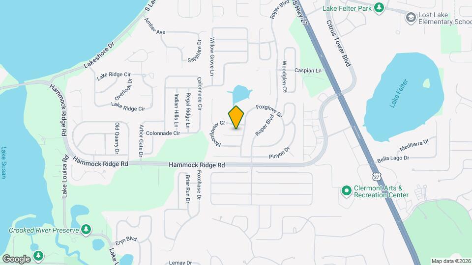 13125 Baneberry Ct Mapa y Detalles de la Ubicación