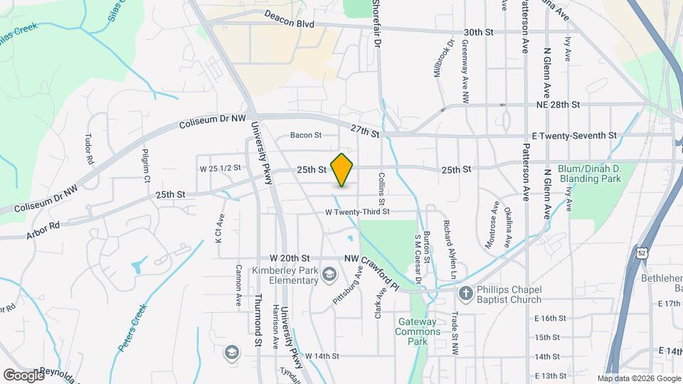 417 24th St NW Map and Location Details