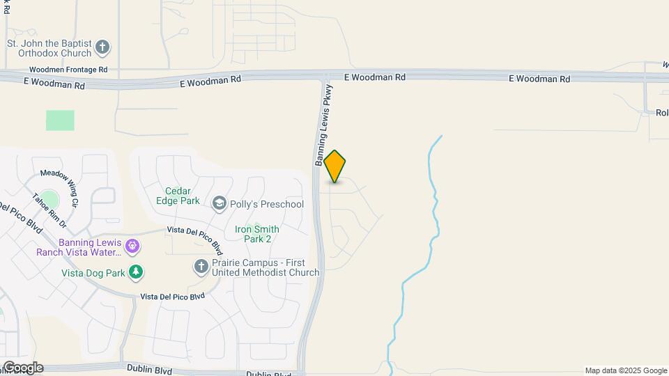 9608 Water Meadow Dr Map and Location Details