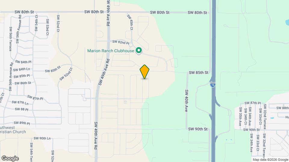 8611 SW 44th Ct Map and Location Details