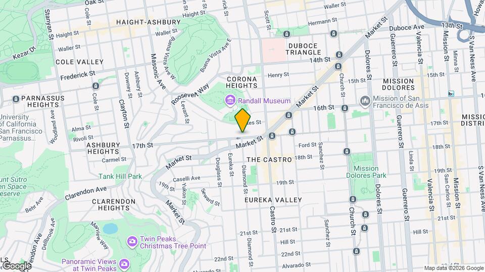 4096 17th St Map and Location Details