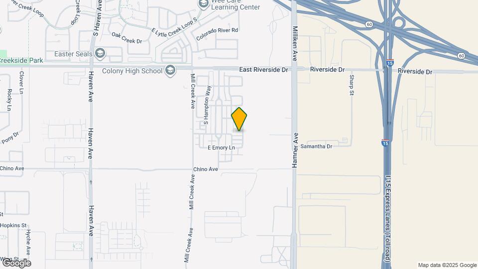 4087 E Hamilton Paseo Map and Location Details