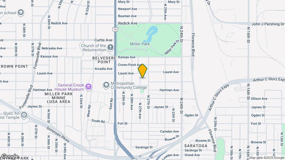5823 N 27th Ave Mapa y Detalles de la Ubicación