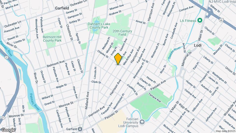 124 Malcolm Ave, Unit 1 Map and Location Details