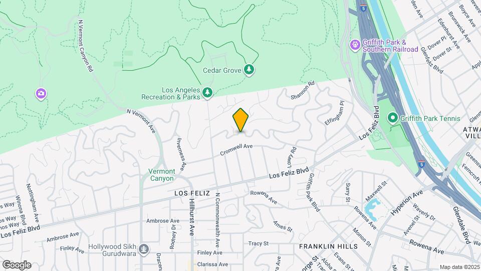 4130 Parva Ave Map and Location Details