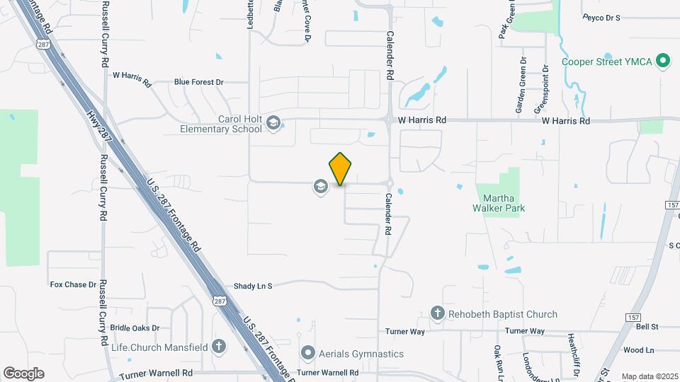 7502 Yorkmeadow Dr Map and Location Details