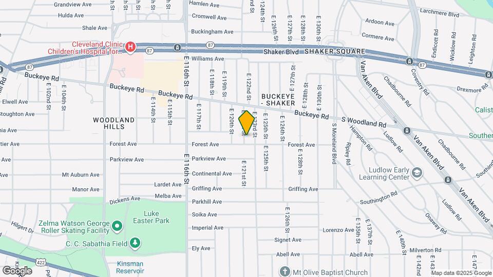 2953 E 121st St Map and Location Details