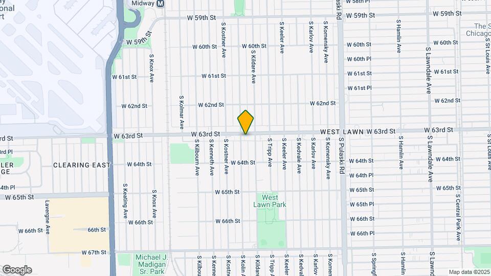 4317-4319 W 63rd St Map and Location Details