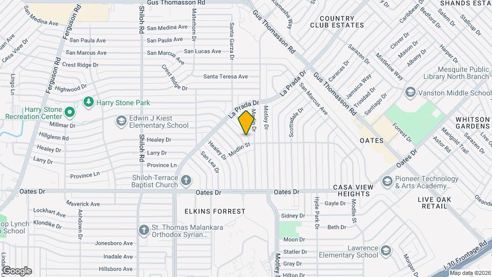 3253 Millmar Dr Map and Location Details