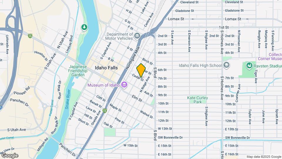 230 Cedar St Map and Location Details