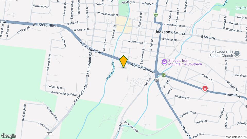 417 Knox St Map and Location Details