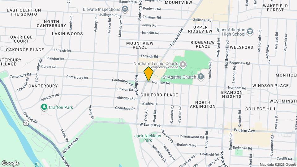 2770 Tremont Rd Map and Location Details
