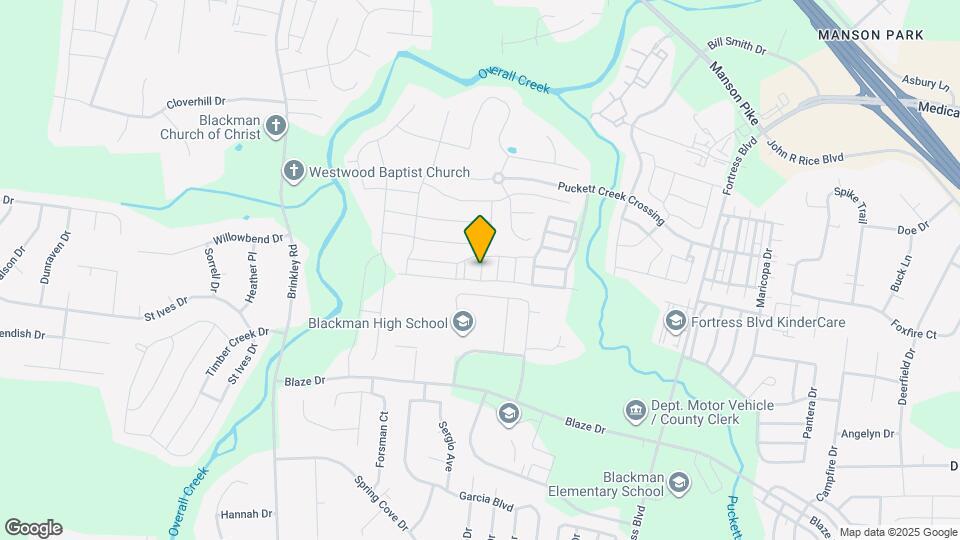 4215 Sunday Silence Way Map and Location Details