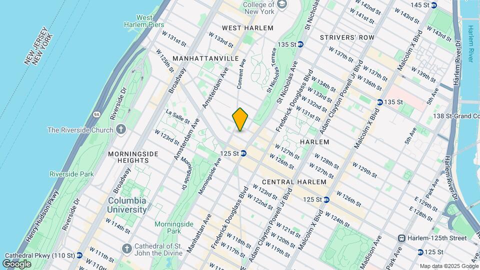 369 W 126th St Map and Location Details