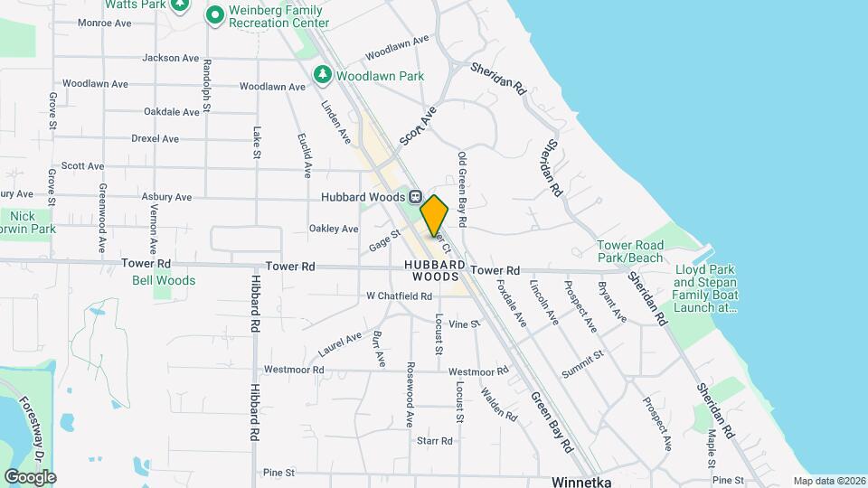 911 Green Bay Rd Map and Location Details