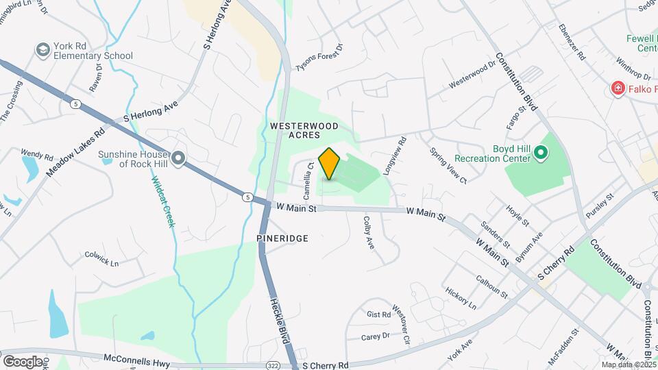 1232 Soulsville St Map and Location Details