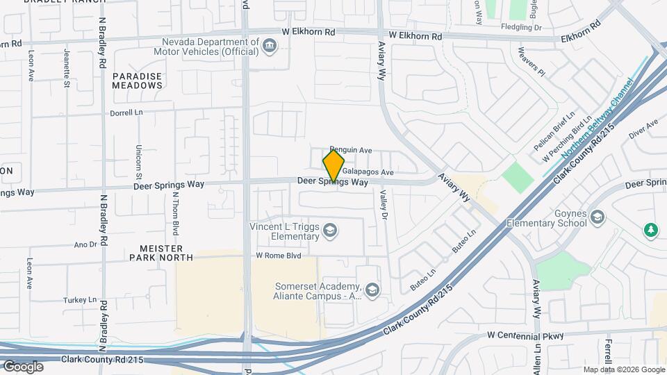 4432 Meadowlark Wing Way, Unit 3209 Map and Location Details