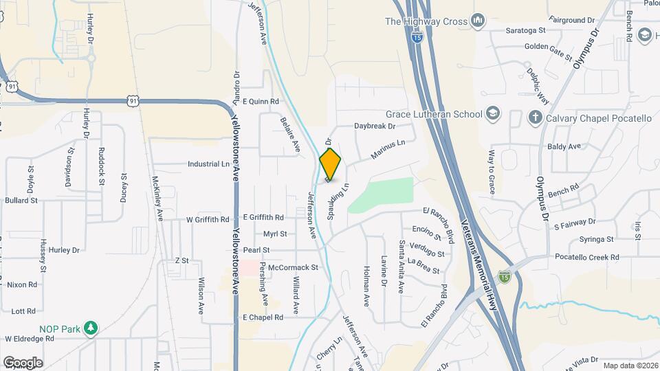 1532 Eastpointe Dr Map and Location Details