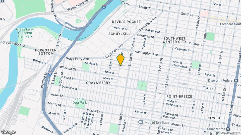 1231 S 26th St Map and Location Details