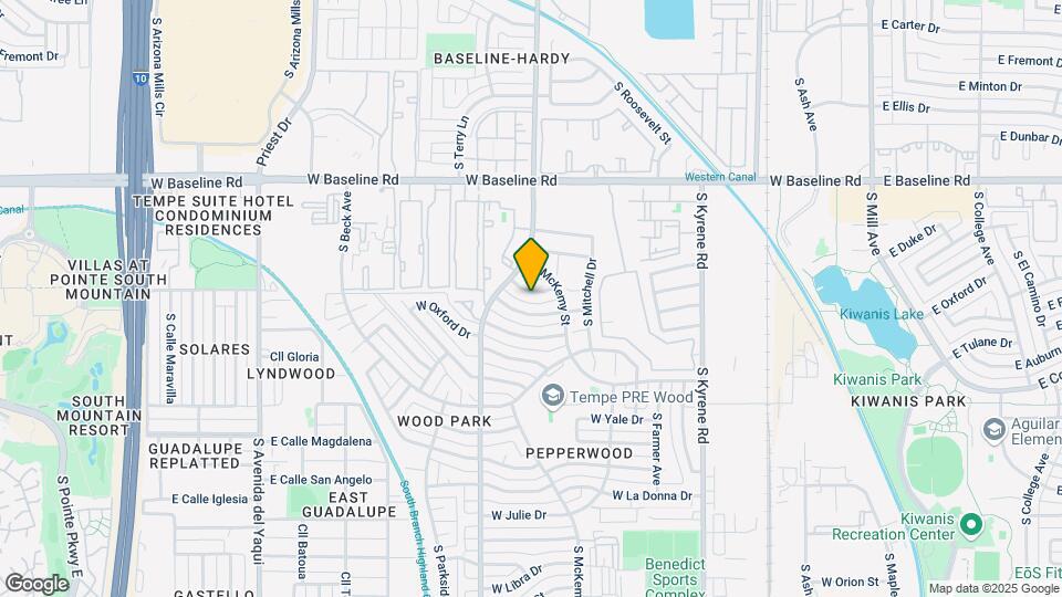 835 W Harvard Dr Map and Location Details