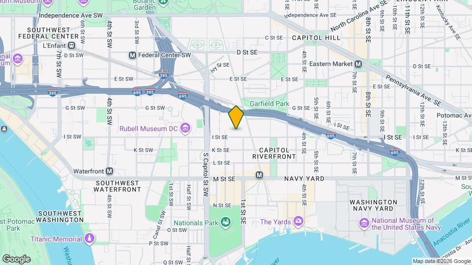 Seventy1Hundred Capitol Yards Map and Location Details